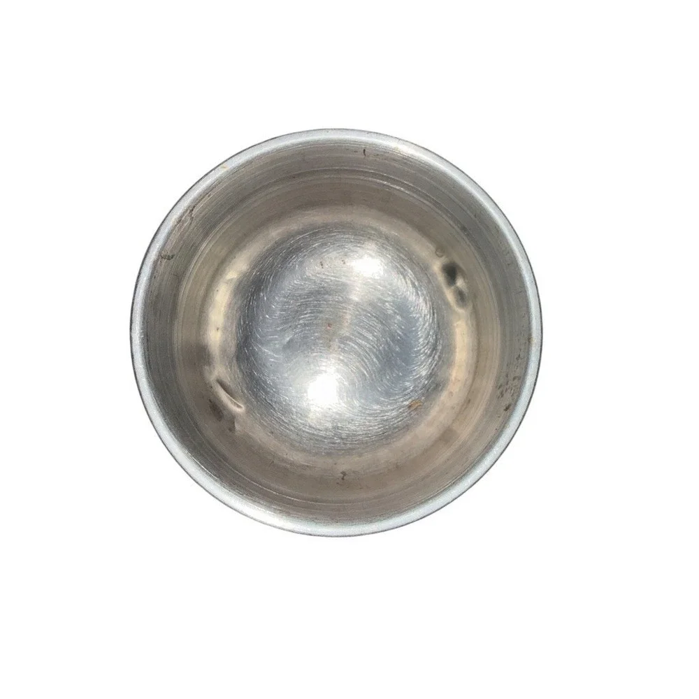 Sunbeam Vintage Mixing Bowl 7.5 in Diameter Deep‎ Prep Salad Bowl Silver